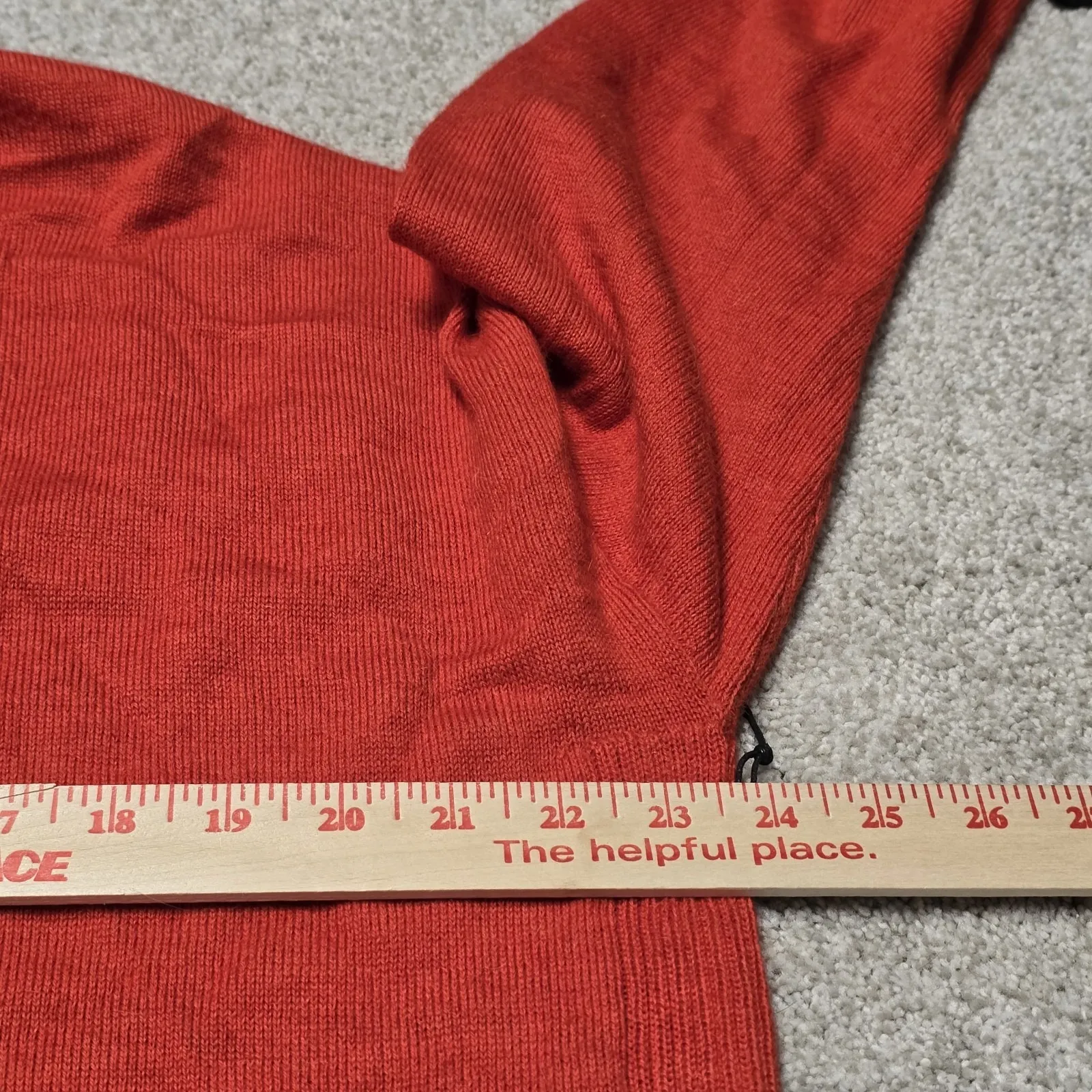 SSKEIN Womens Red Crewneck Boxy Baby‎ Alpaca Pullover Sweater Sz L NWT $298 Size L - Image 8