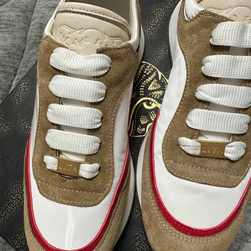 NIB Lita by Ciara multicolor trainer shoes size 38 or 7.5 - Image 6