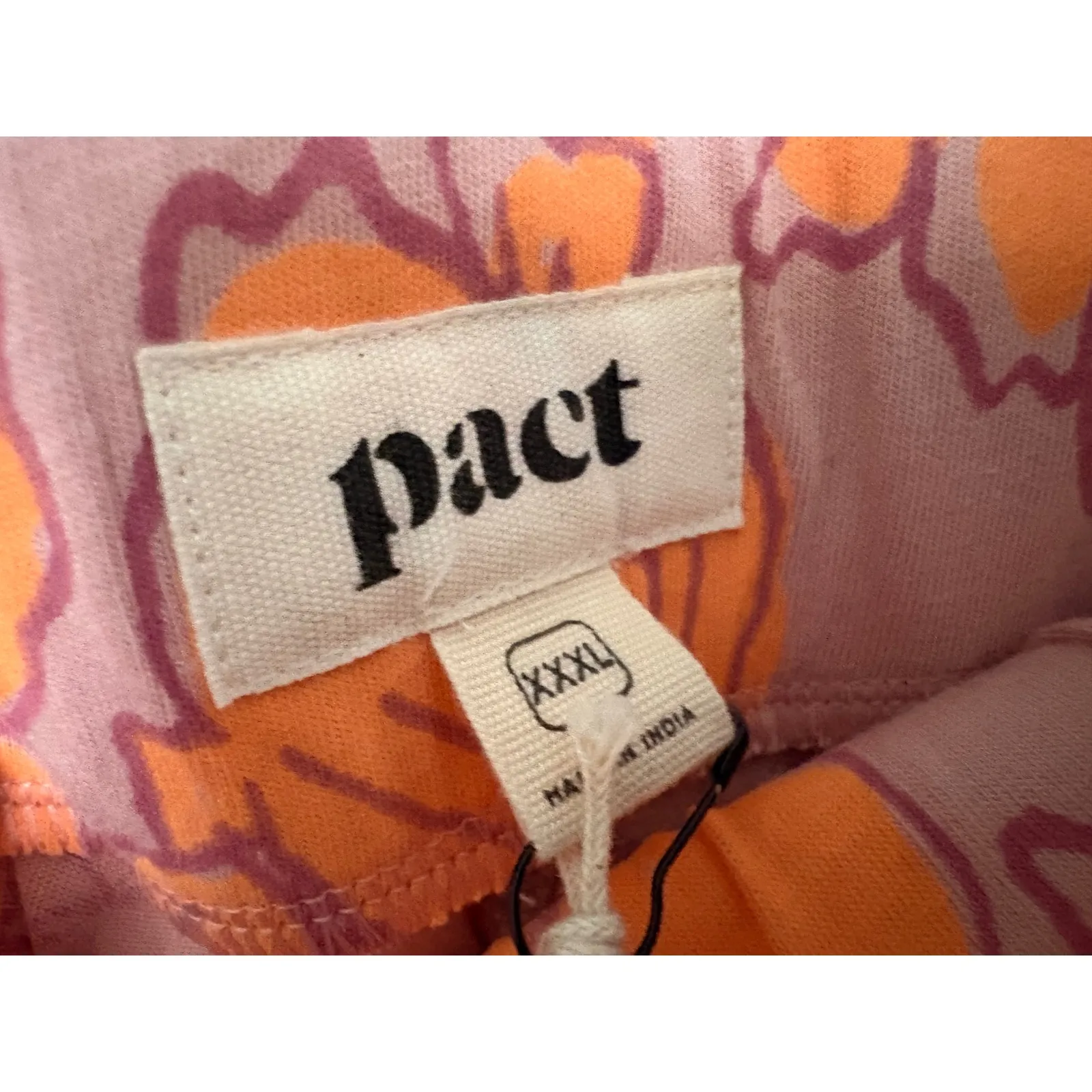 Pact NWT Organic Cotton Staycation Sleep Set Pajamas Size XXXL - Image 8
