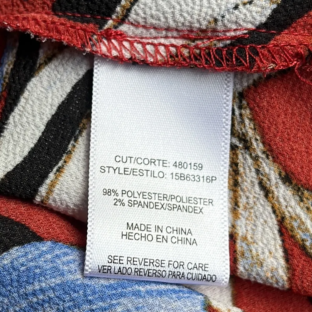 SOULMATES Plus Size 1X Fall Floral Print Dress - Image 12