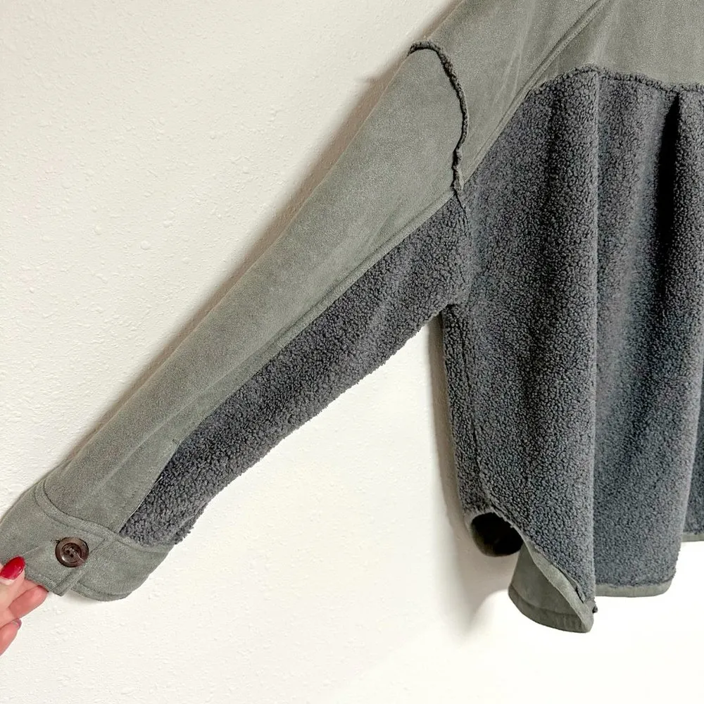 Listicle Mixed Media Jacket - Image 8