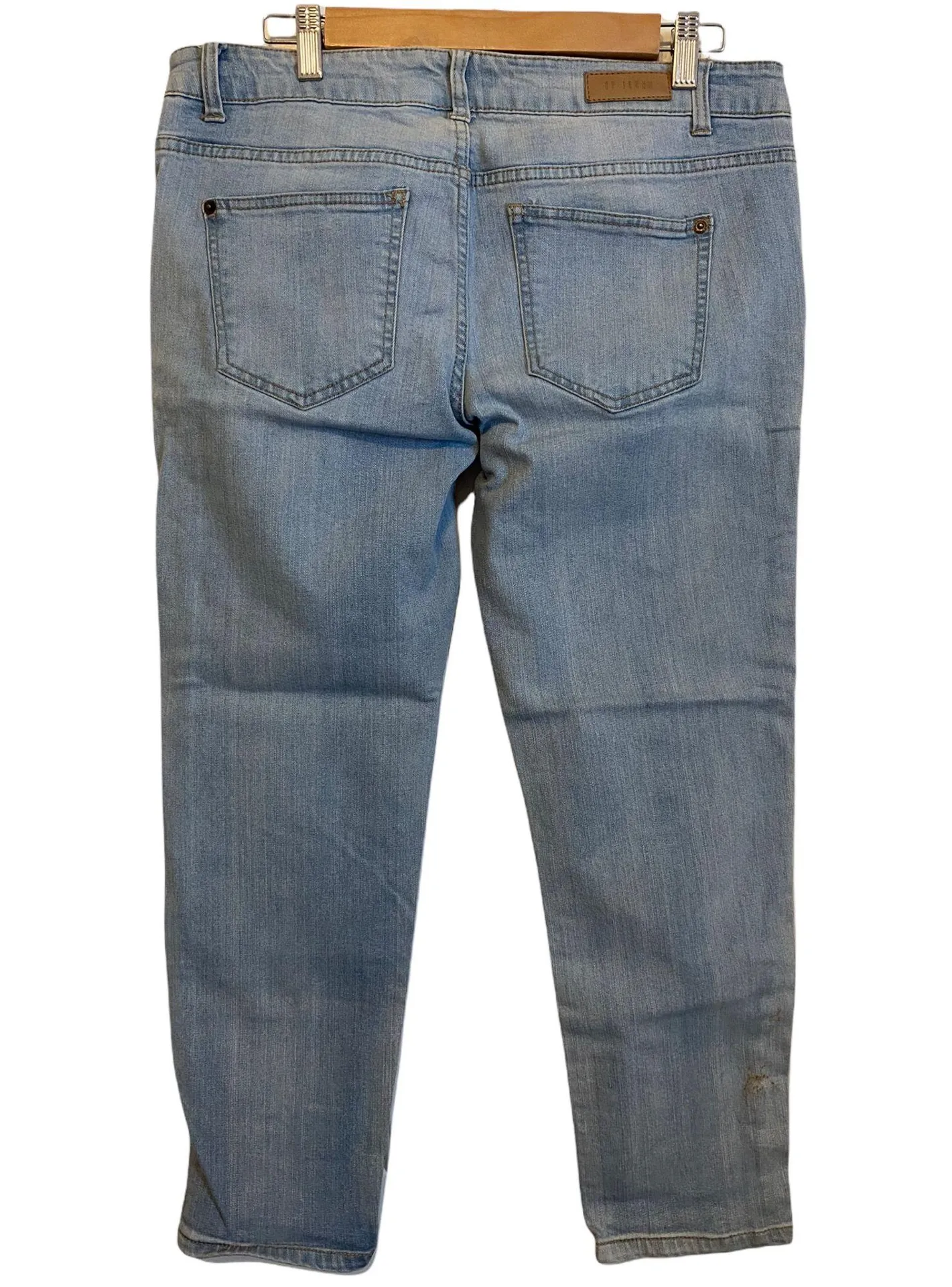 CP  Light Wash Mid Rise Skinny Jeans Size 11 - Image 2