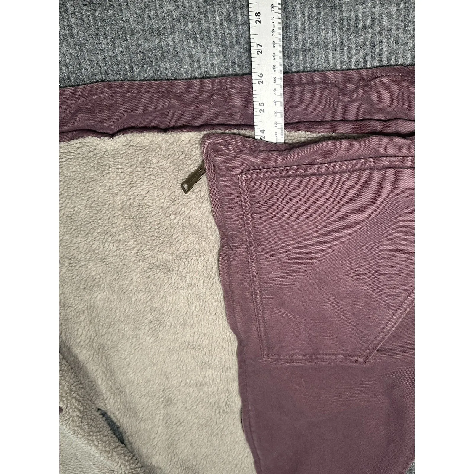 2013 Carhartt women's sherpa-lined vest, model WV001 Size 16/18 XL- Outdoor - Image 6