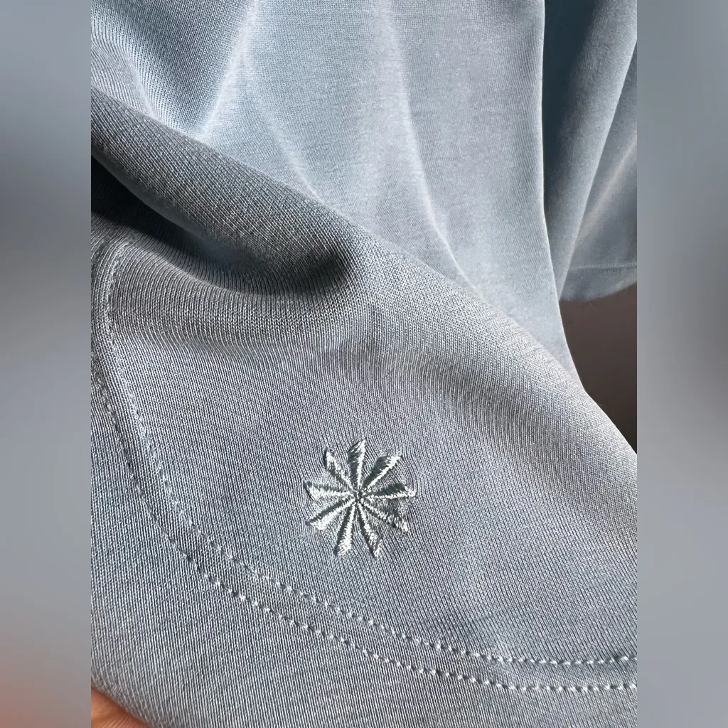 Athleta Seasoft Romper in Light Blue.  Size Small - Image 9