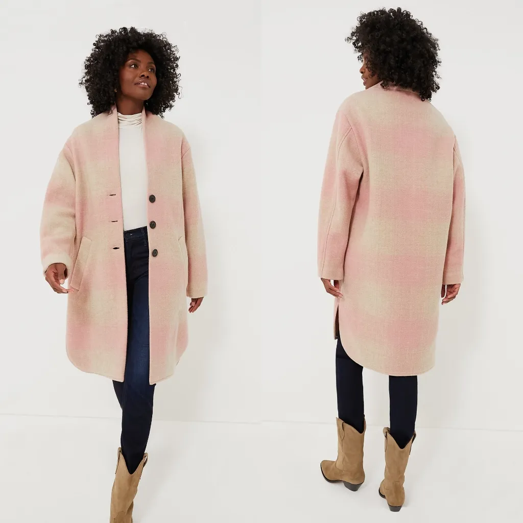 Isabel Marant Etoile Pink Gabriel Coat - Image 10