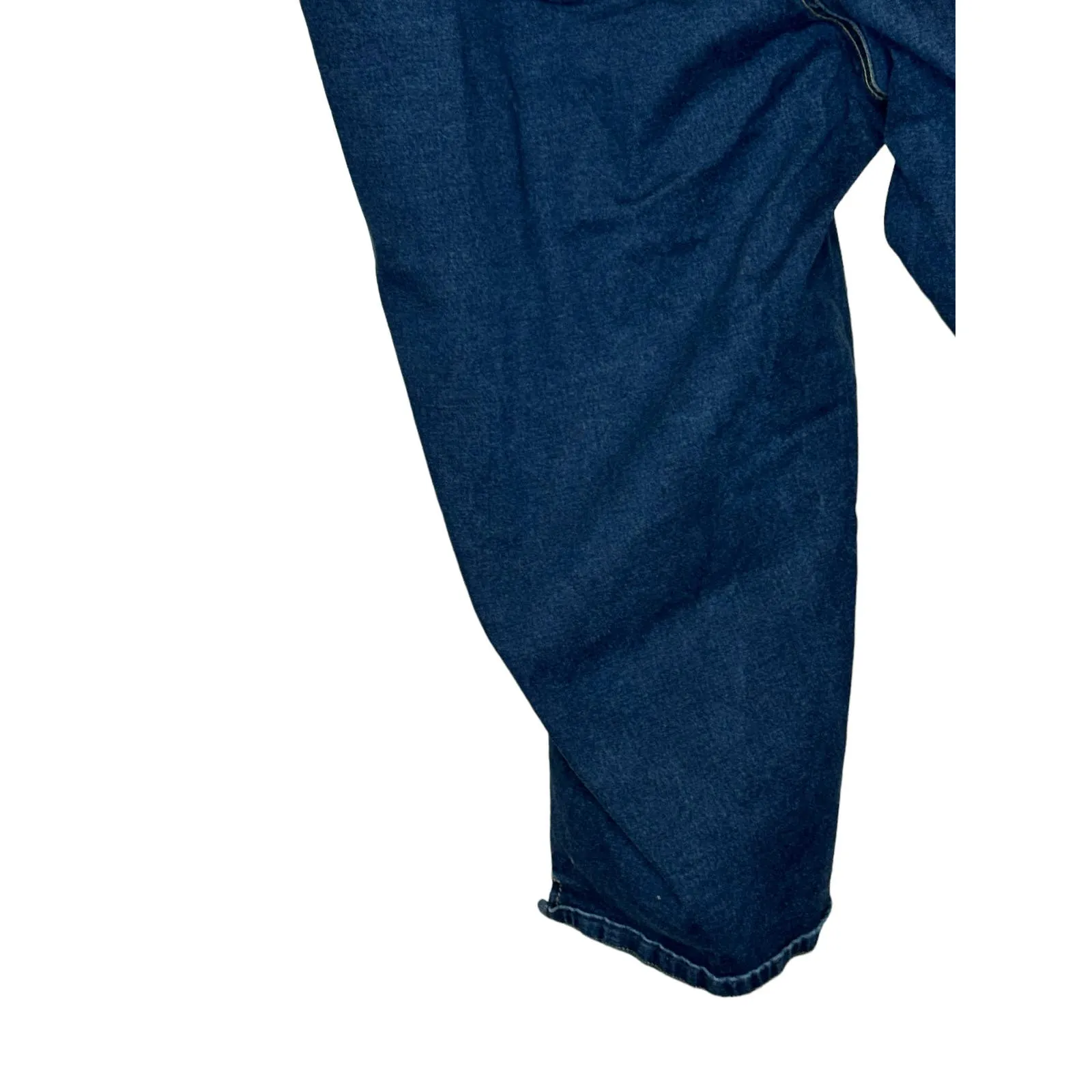 Woman Within Petite Women Denim‎ Crop Jeans High-Rise Blue Pull On Stretch 34WP - Image 7