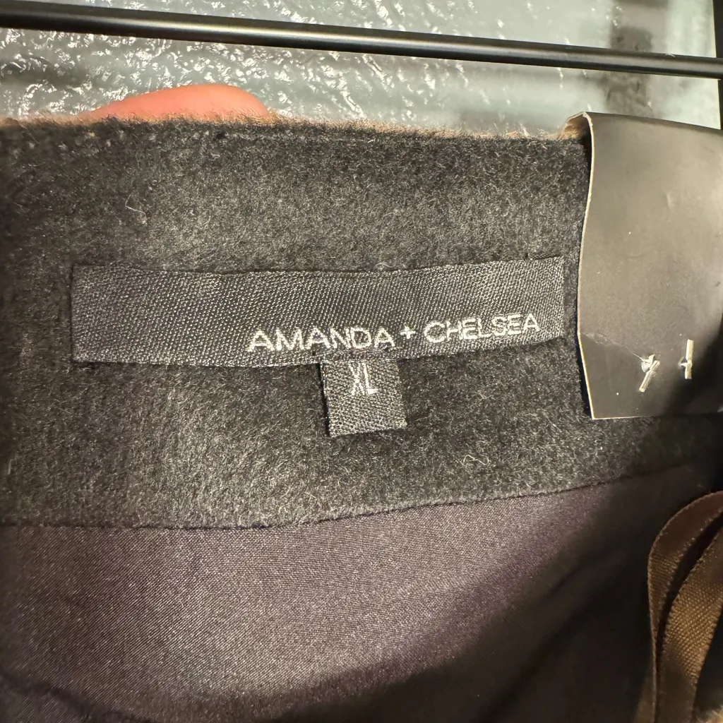 Amanda and Chelsea Women’s Multicolored Pencil Skirt Mini Wool Blend Size XL - Image 7