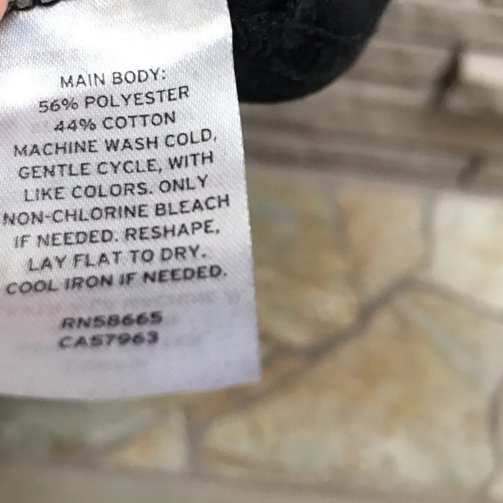 Treasure & Bond Ruched Side Sleeveless Dress Black 1x NWT - Image 11