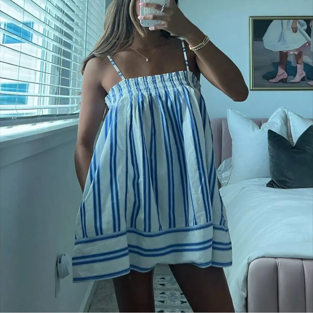 Free People Pajama Party Tunic Top - Image 8