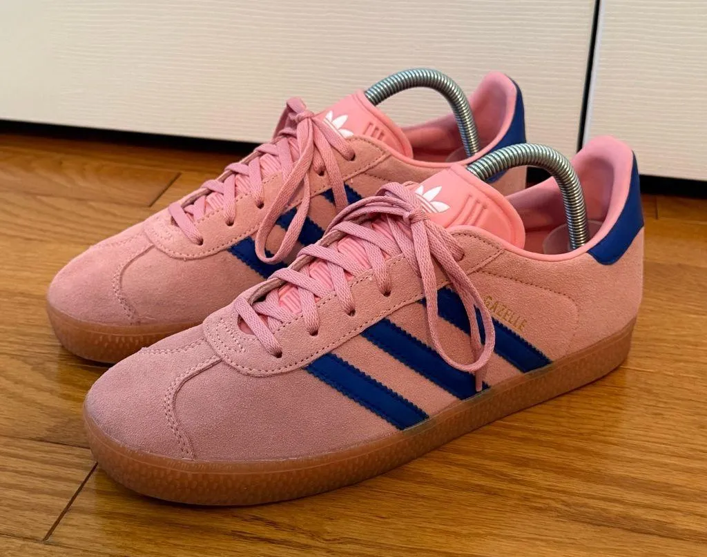 Adidas Gazelle Semi Pink Spark/Lucid Blue/Gum - Image 3