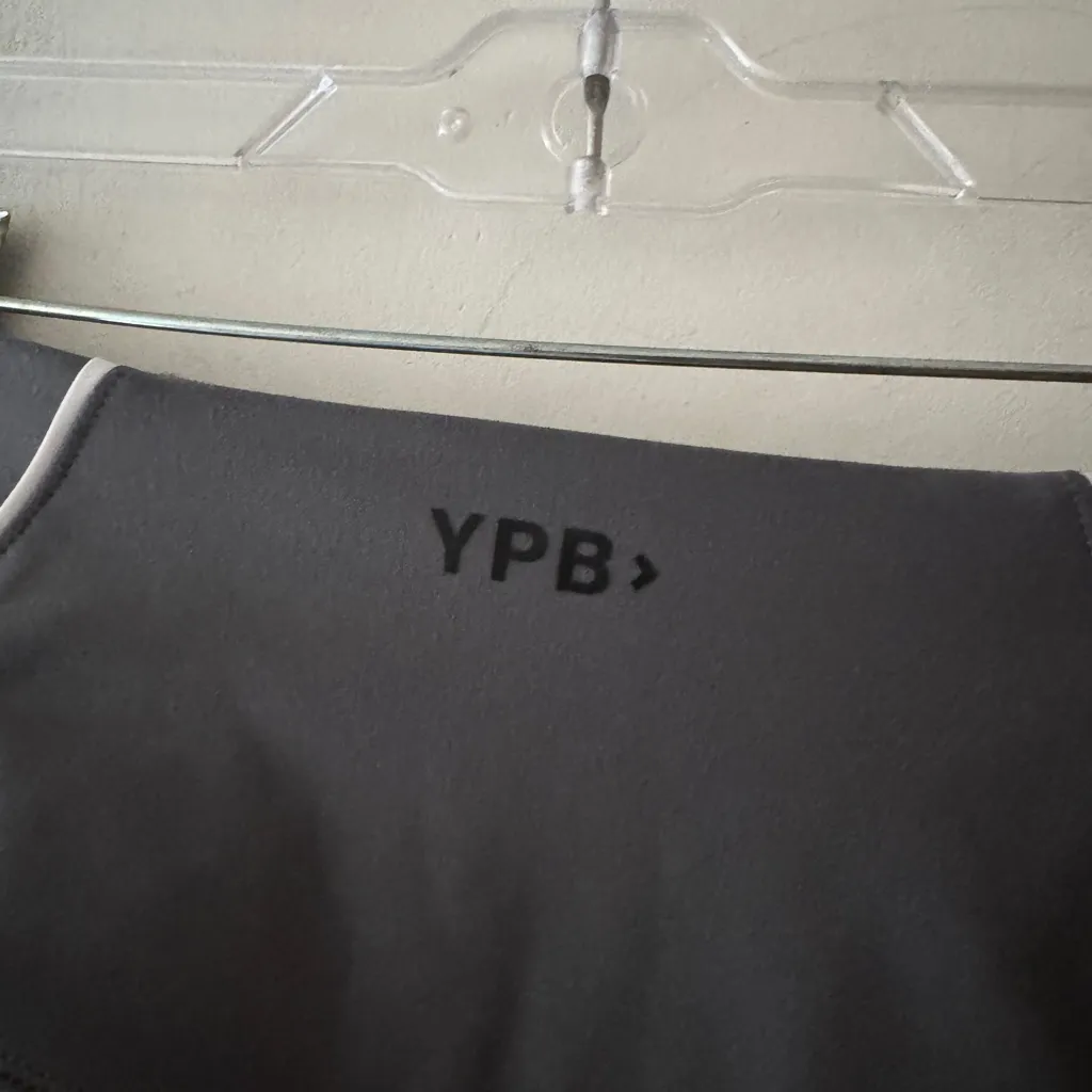 YPB Abercrombie & Fitch Your Personal Best Charcoal Gray Leggings Size M - Image 4