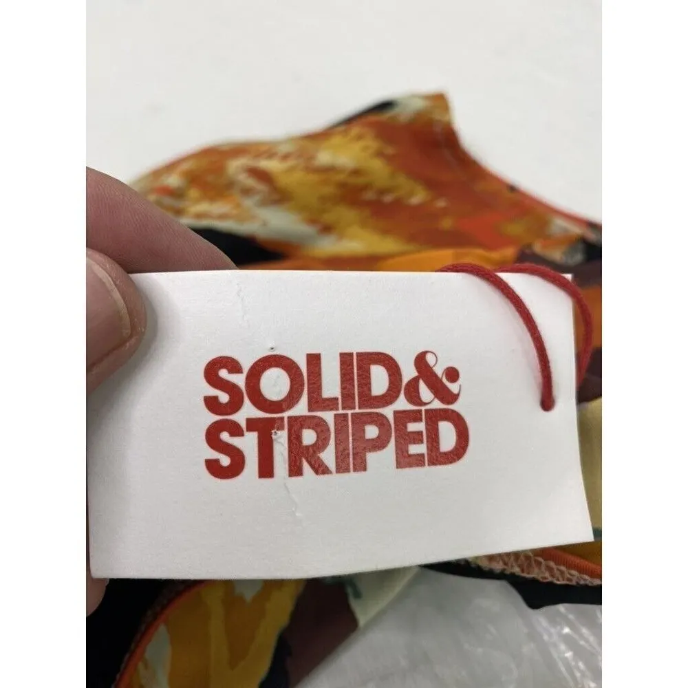 Solid & Striped Women's $88 The Ginger Printed Bikini Swim Bottom Size XS - Image 4