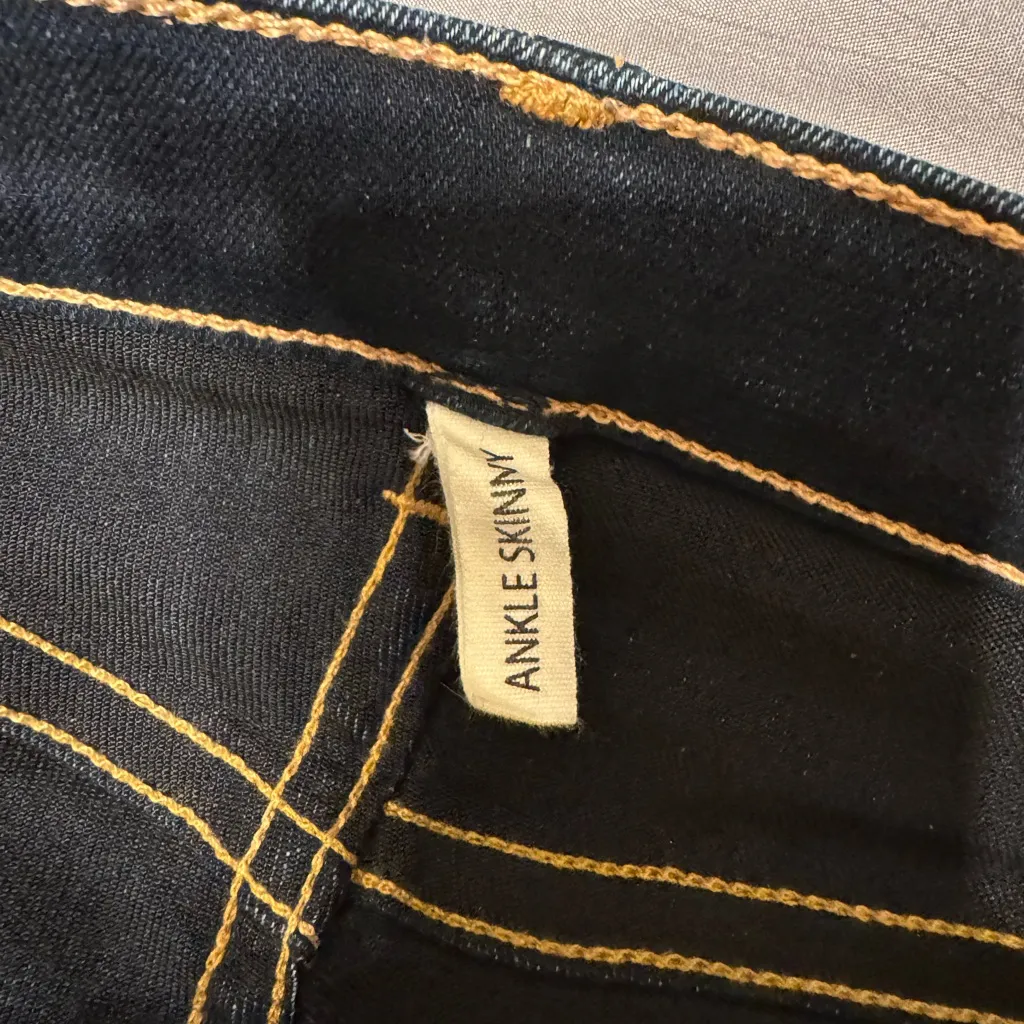 Rag & Bone Cate Ankle Skinny Jeans Size‎ 27 color: bloo moon - Image 13