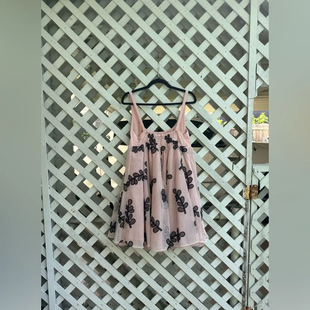 Anthropologie Square-Neck Tulle Babydoll Mini Dress - Image 6