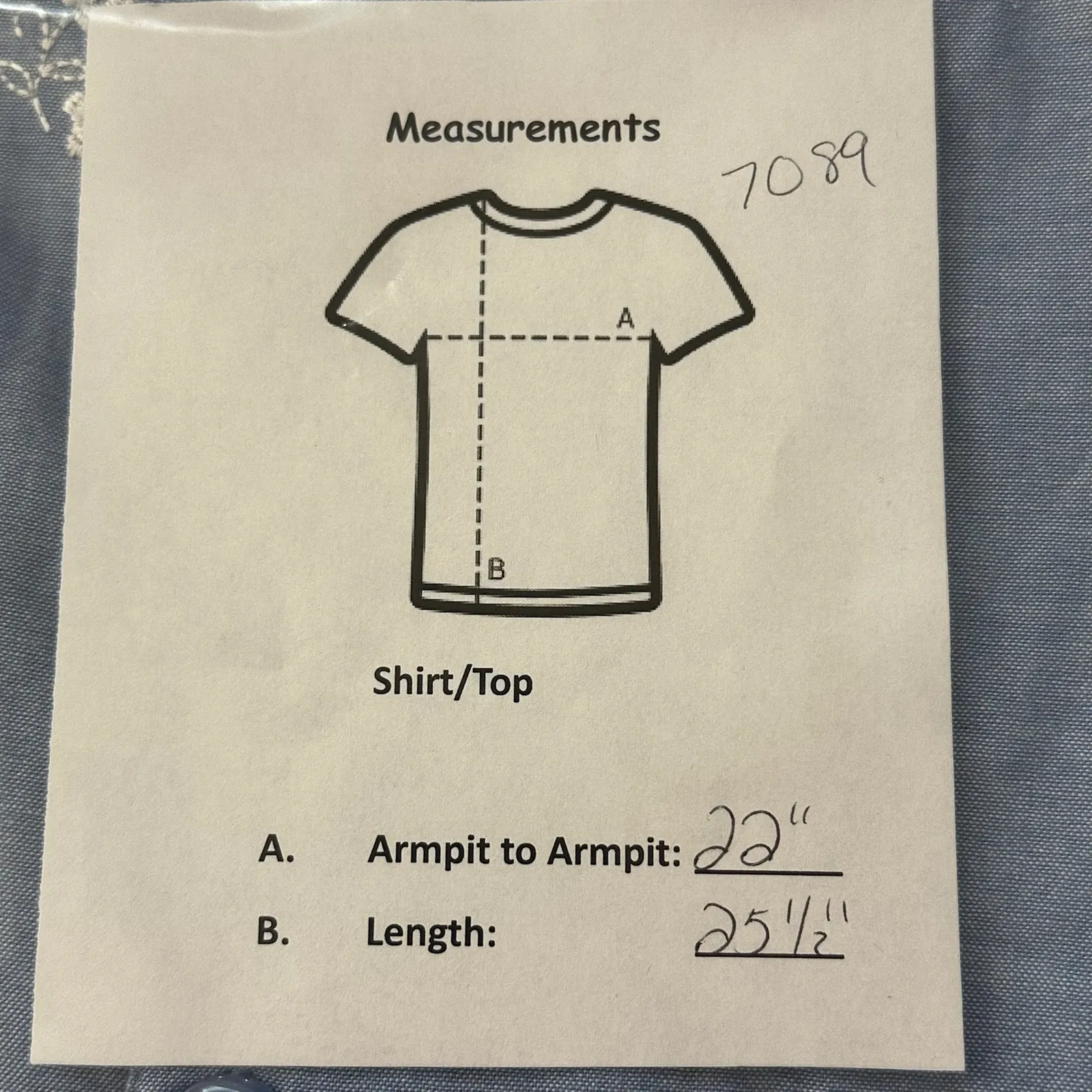 Classic Elements Blue Chambray Floral Embroidered Button Up Shirt Top L G 14 16 - Image 4