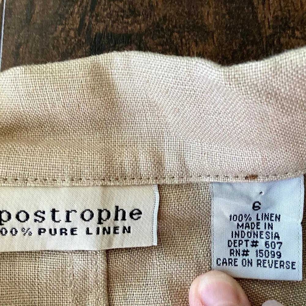 Apostrophe Linen Sport Coat - Image 5