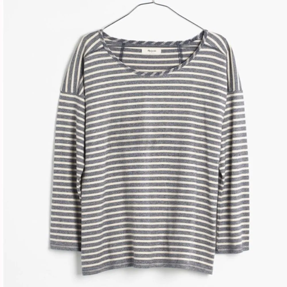 ✨HP✨Madewell Striped Chart Tee/ Navy and Cream✨ - Image 5