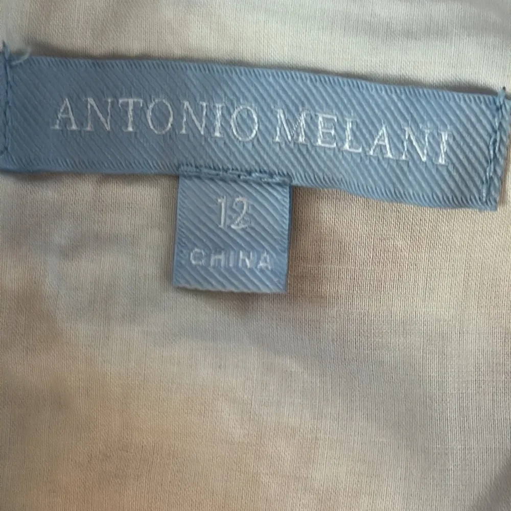 Antonio Melani Embroidered Floral Maxi Dress Sz 12 - Image 13