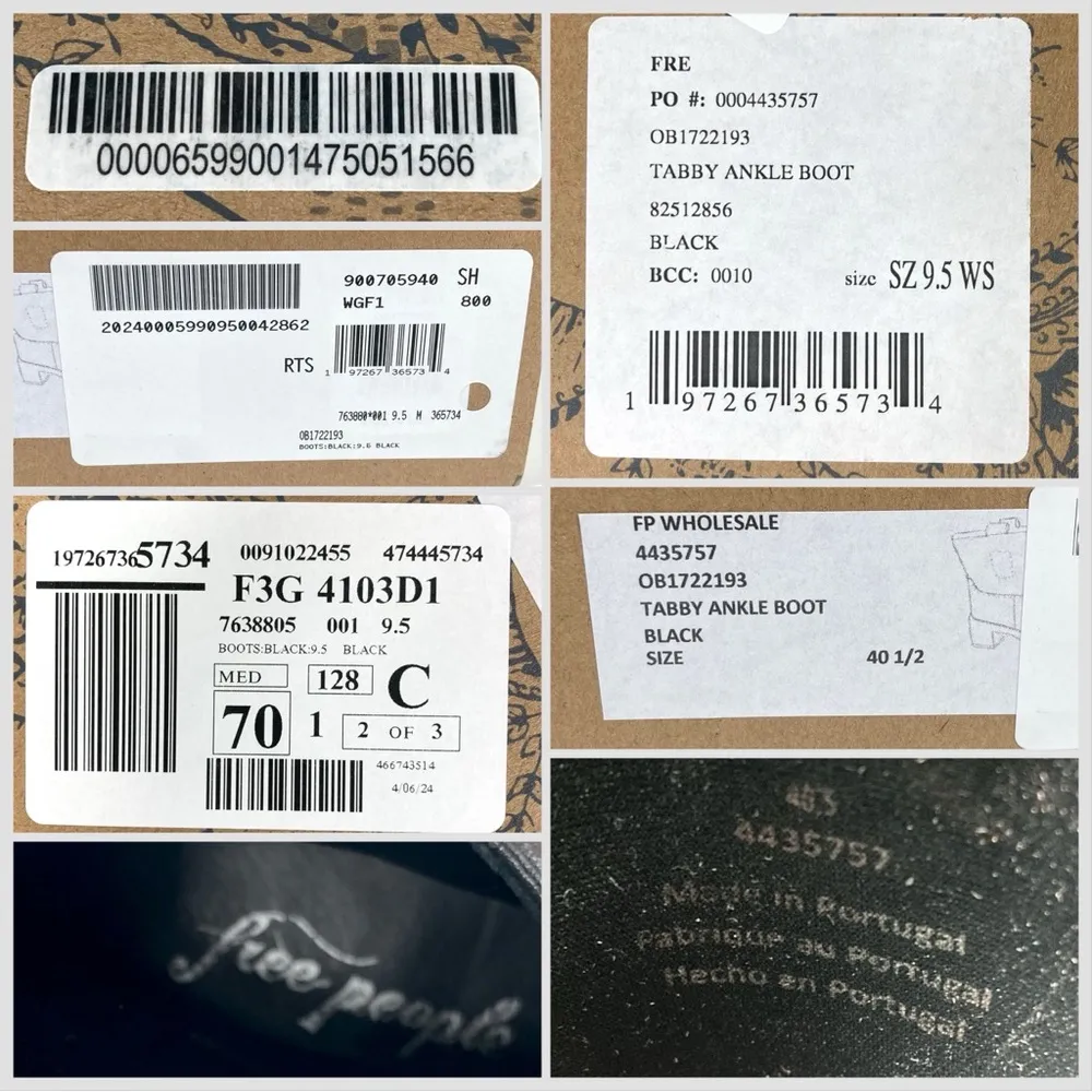 Tabby Ankle Bootie Boots Black Size 9.5 NEW - Image 14