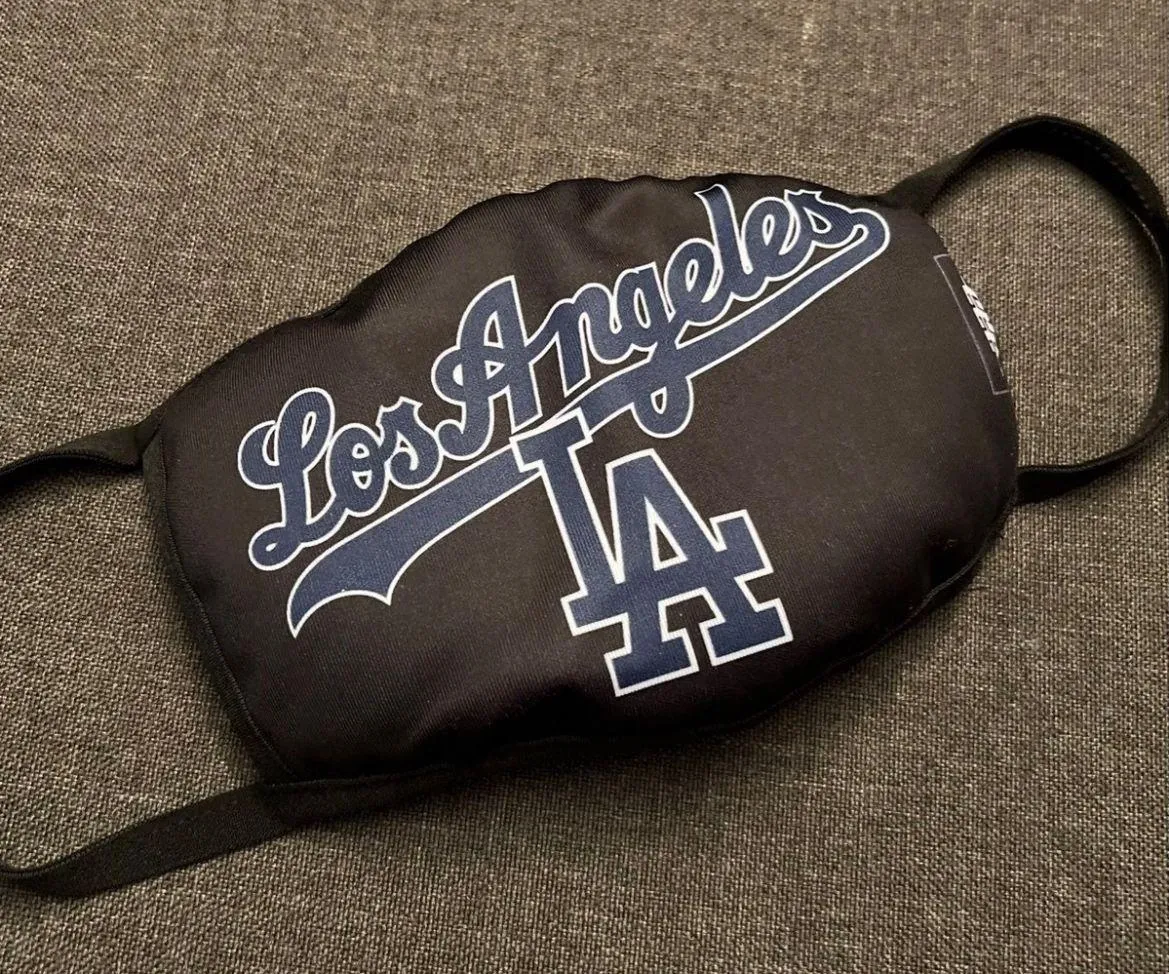 New: Black & Blue Los Angeles Dodgers Mask Multiple - Image 3