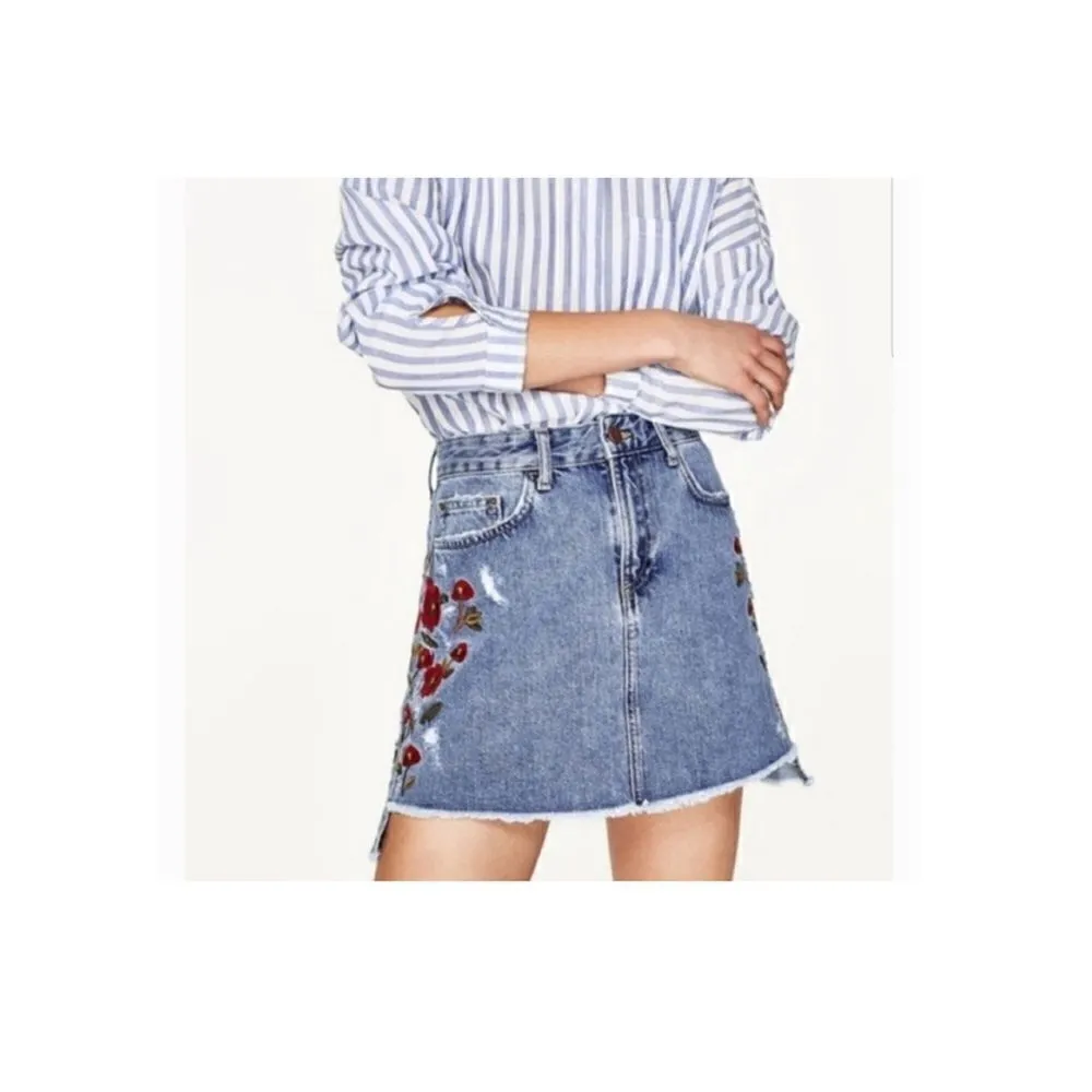 ZARA  Denim Skirt EUC  - Image 5