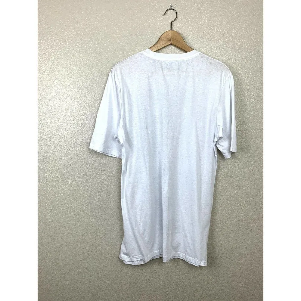 LF The Brand Size Small White Short Sleeve Tee Oversized - Image 5