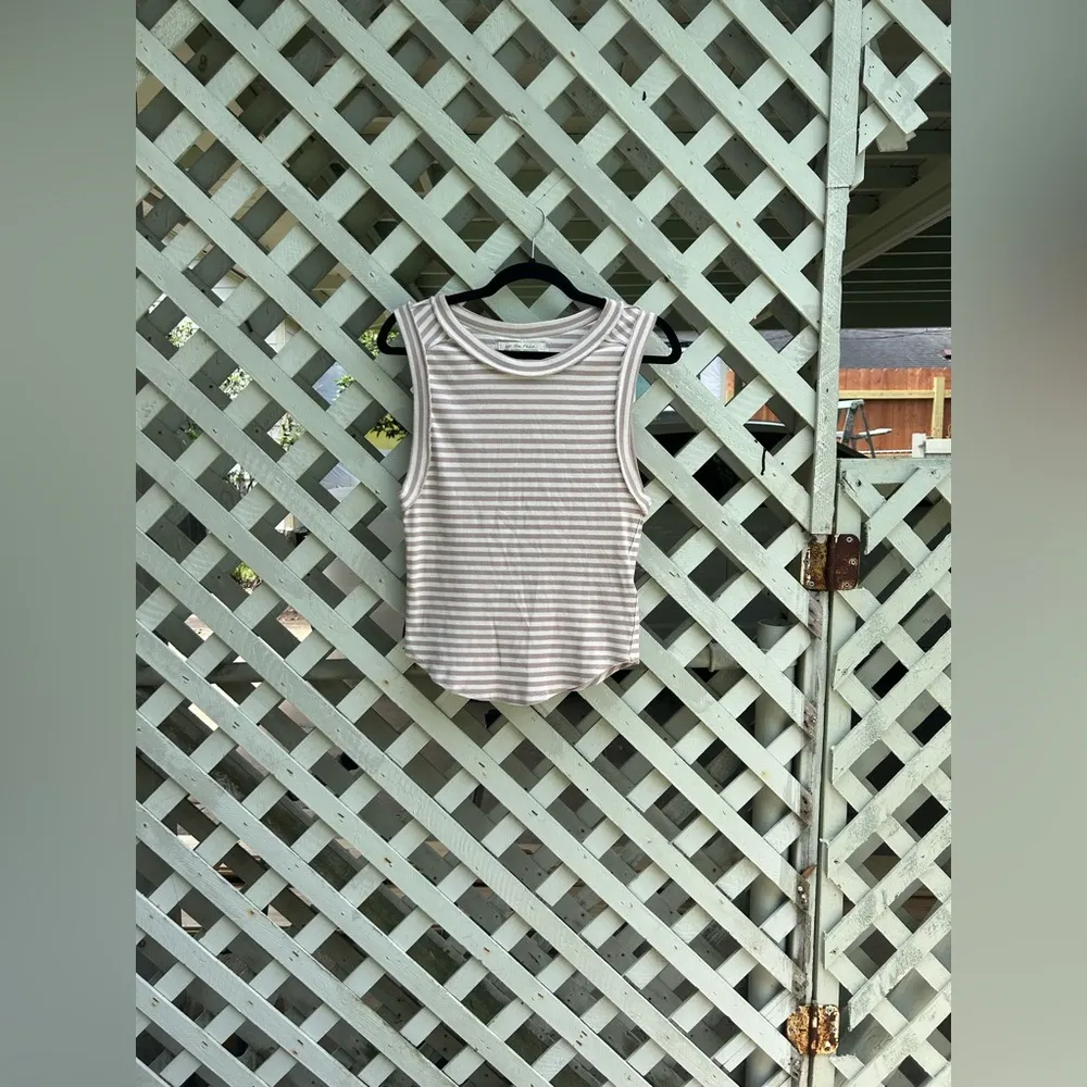 Free people Kate Stripe Tee - Image 8