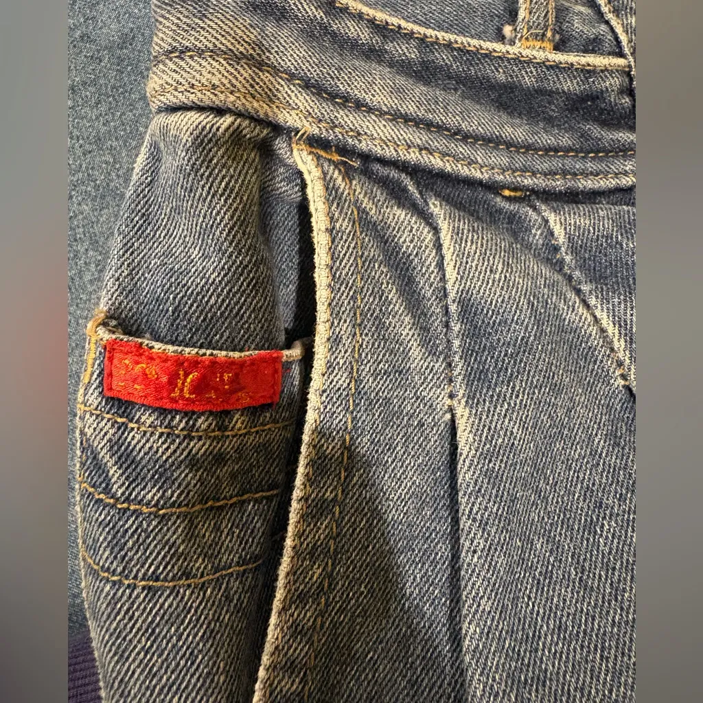 Vintage 90s  Bonjour high waist mom barrel jeans 11/12 sz S - Image 4