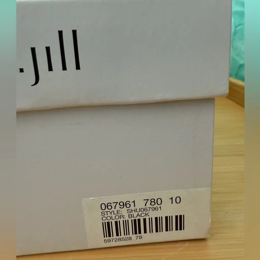 NEW J. Jill Black Slip On Mules Flats Size 10 Pointed Toes Lace Office Preppy - Image 14