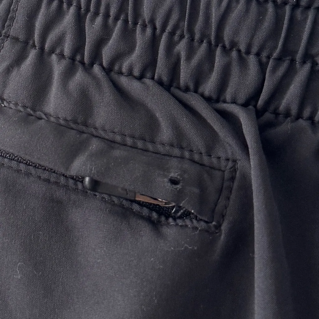 Nike Black and White Elevate Running Athletic Shorts - Image 7