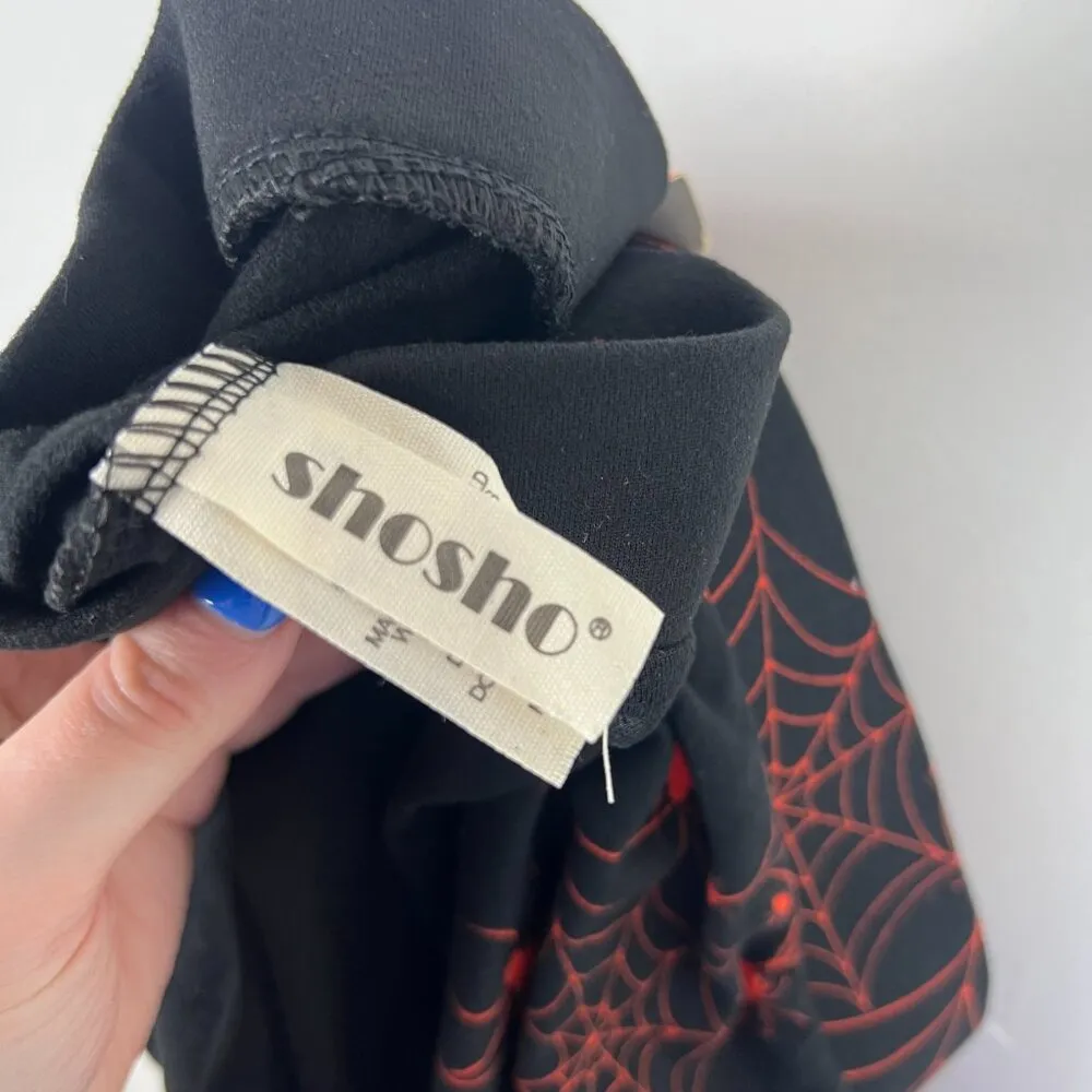 NWT Shosho Spider Halloween 2 Pack Lightweight Fleece Leggings S/M Small/Medium - Image 7
