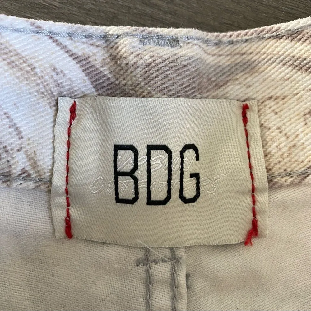 Urban Outfitters BDG High Rise Baggy Jeans Marble Swirl 28 - Image 4