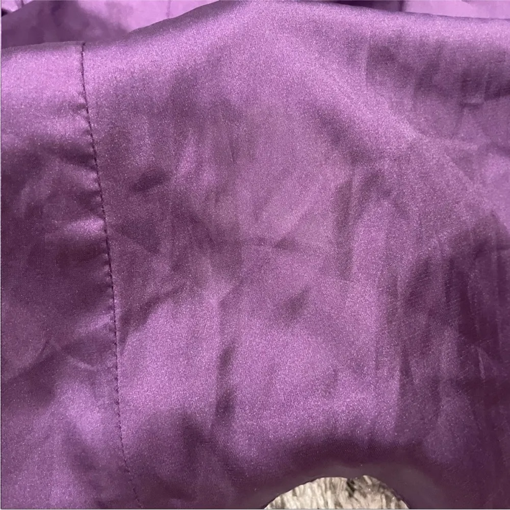 Mac Duggal  26539 Eggplant Halterneck Gown 6 - Image 4