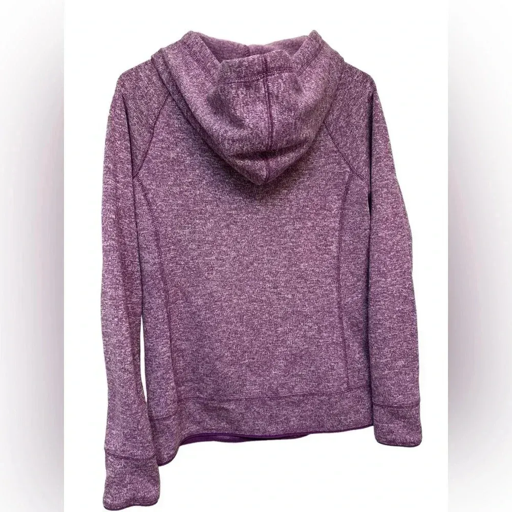 Tek Gear elements series pullover quarter zip purple hoodie - Image 2
