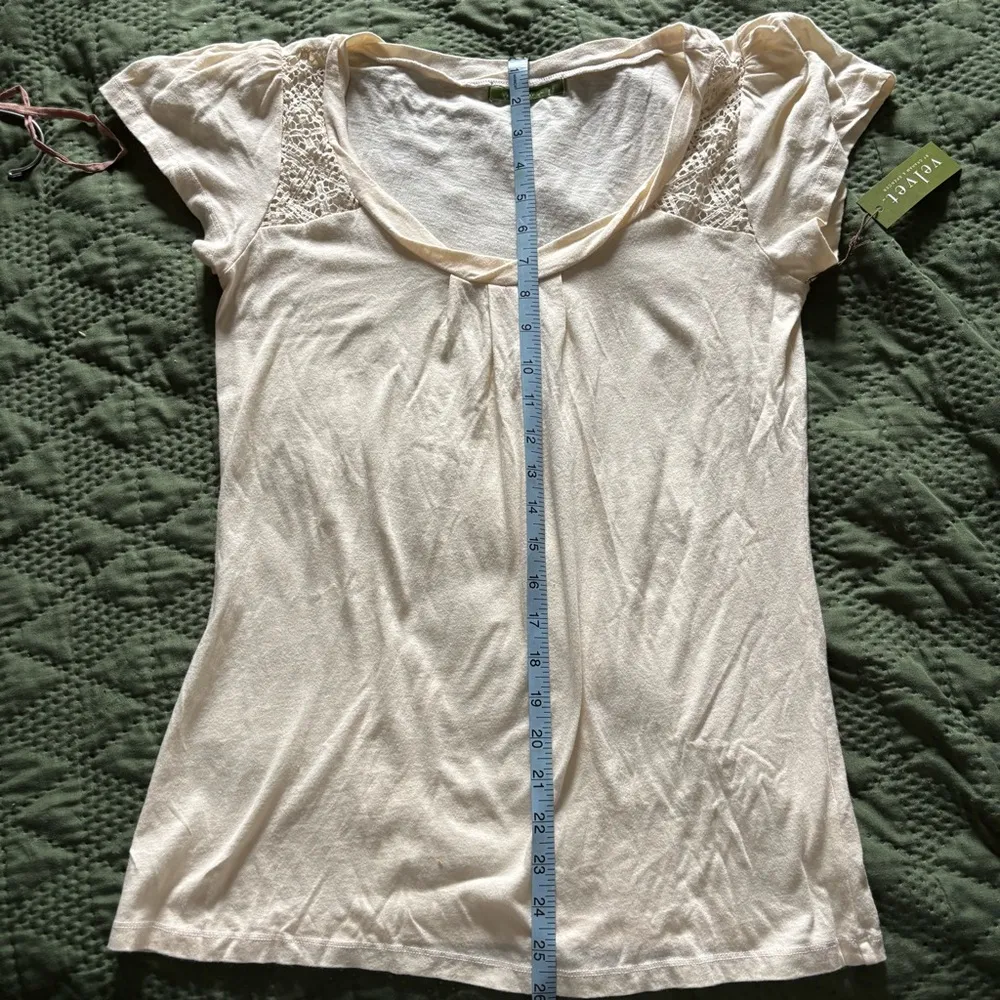 NWT Velvet by Graham & Spencer shirt Size M - Image 5