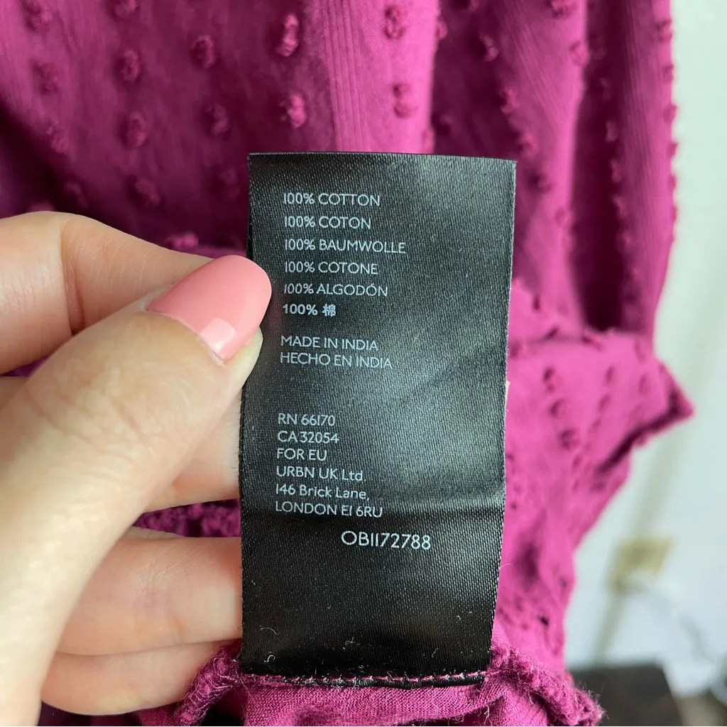 Anthropologie Pilcro The Tavi Buttondown Bohemian Top Size XSP - Image 9