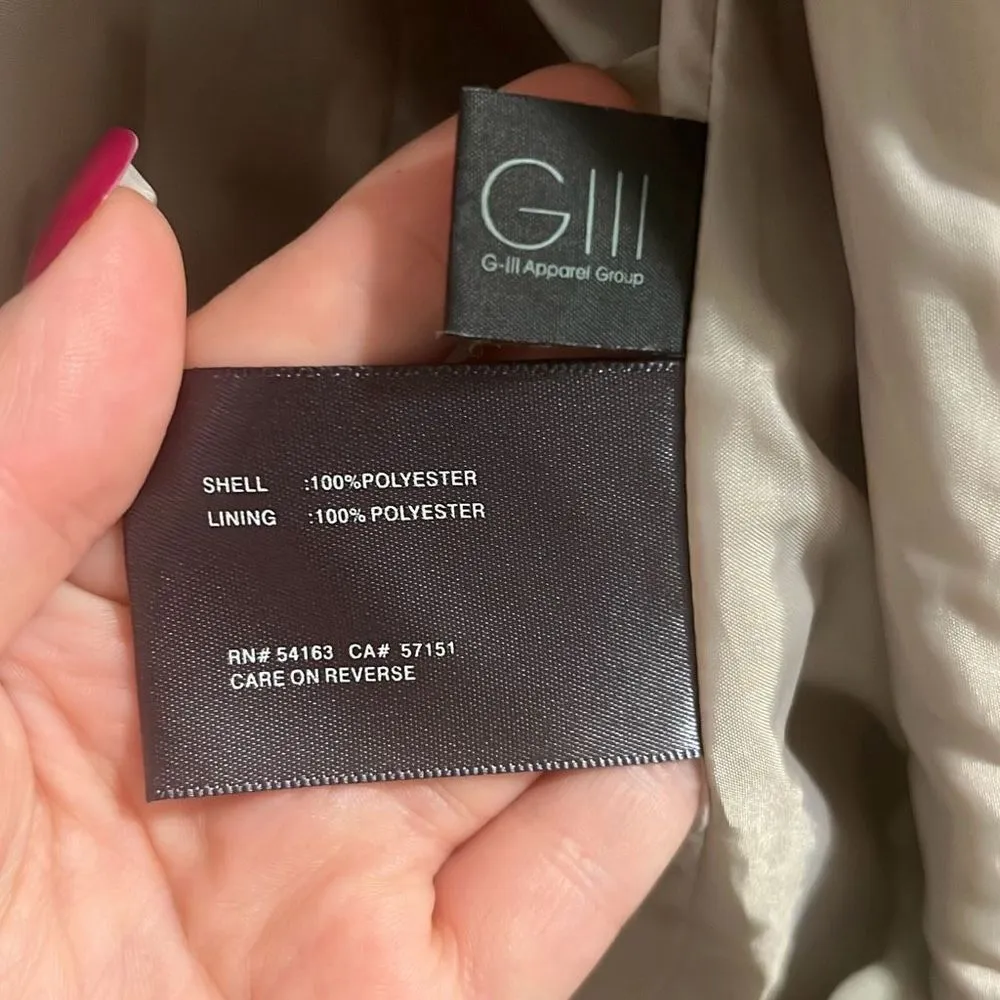 ✨Kenneth Cole Reaction Suede Laser Cut Jacket✨ Tan Size XL - Image 5