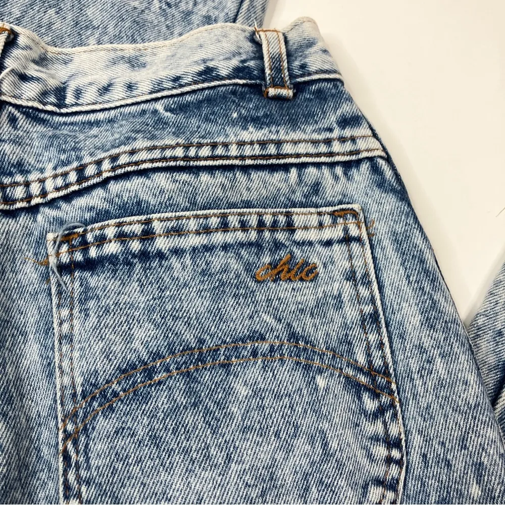 Chic | Vintage 1980's Acid Wash High Waist World's Best Fit Jeans Made in USA Size undefined - Image 9