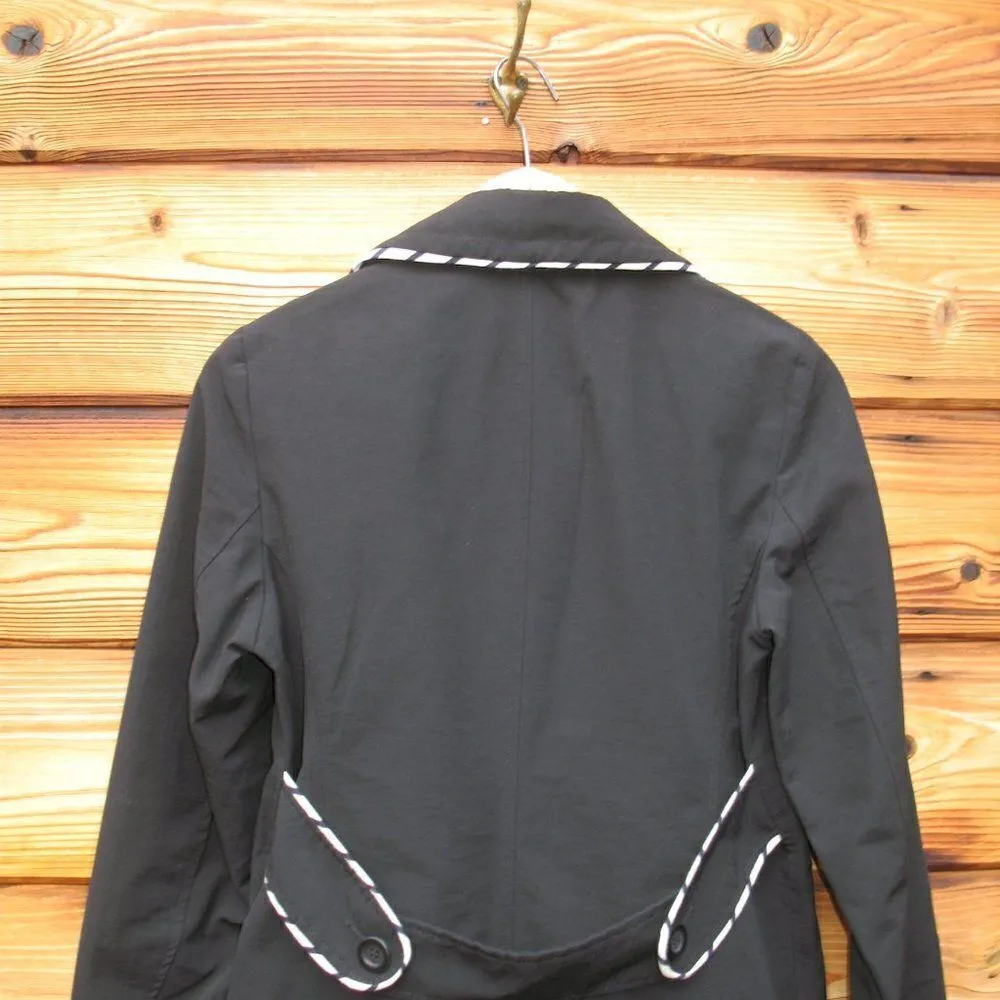 Maje Double Breasted Trench Jacket - Image 6