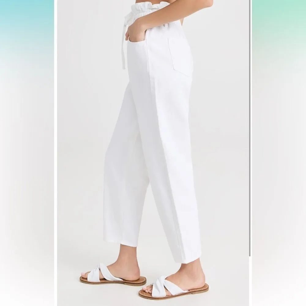 NWT 7 For All Mankind Women's Paperbag Balloon Jeans size 25 - Image 4