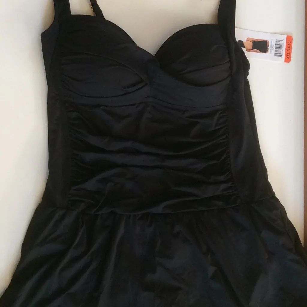 💥4x HP Black tummy control Swimwear make offer Size 2X - Image 3