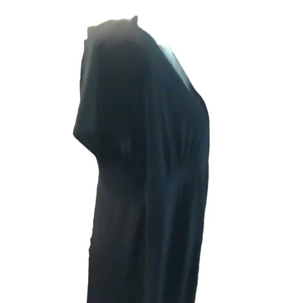 Duo Maternity Dress Size Medium Black Short Sleeve - Image 10