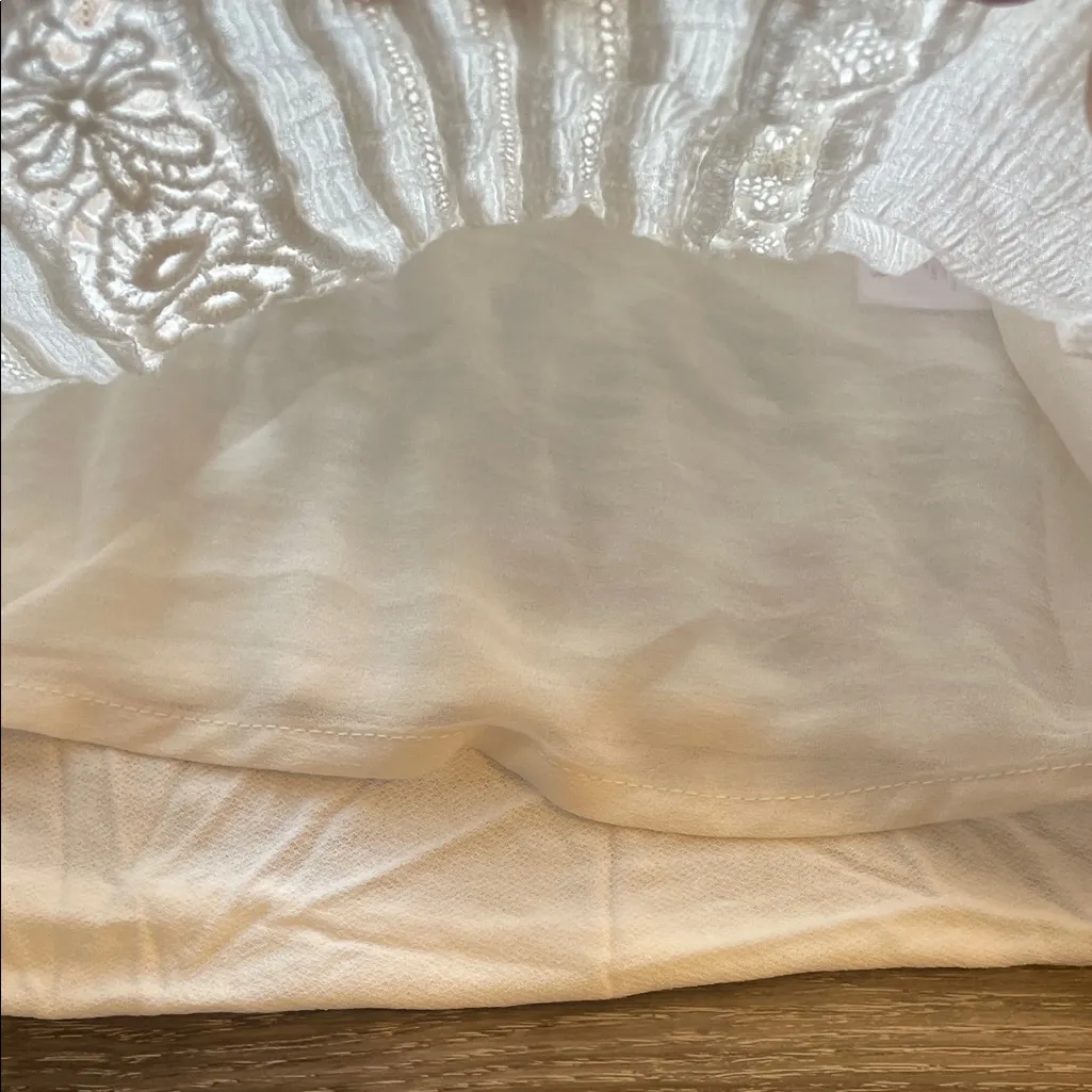 Miss Me White Lace Tank Top - Image 7