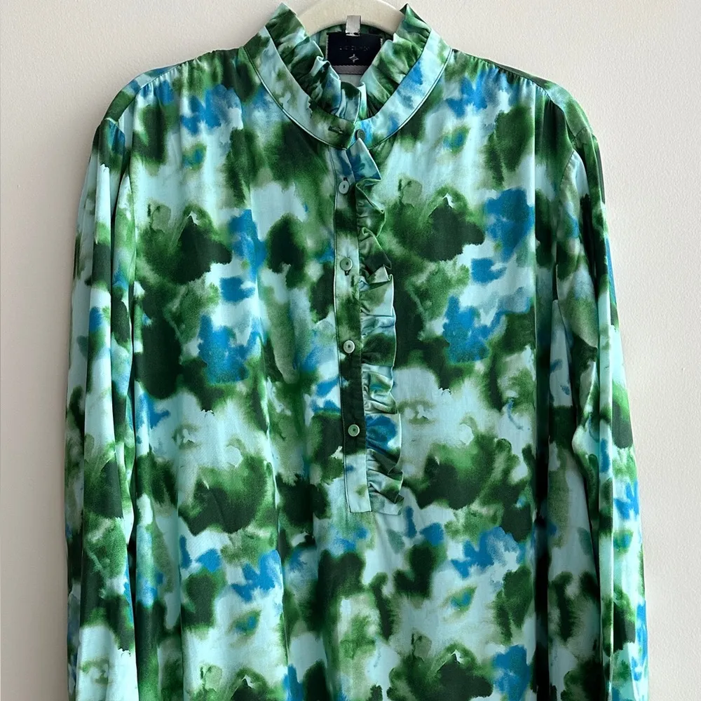 Tuckernuck Deep Lagoon Tate Dress, Blue/Green, Size XXXL - Image 15