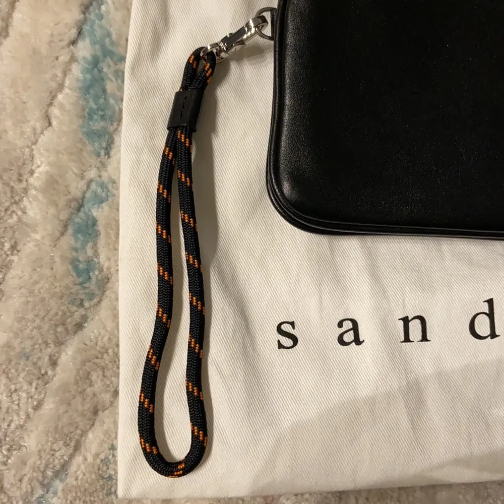 Sandro Soft leather wristlet. - Image 2