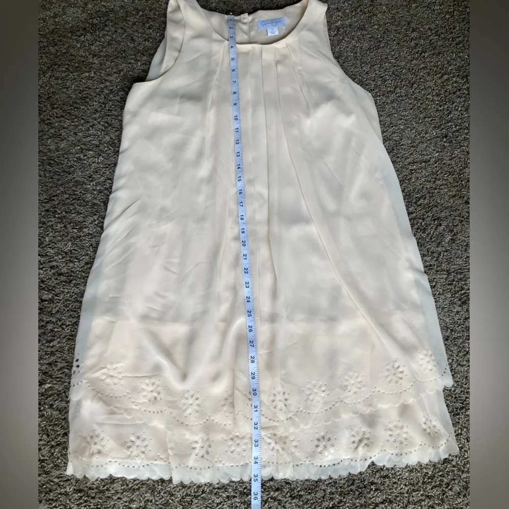 Jessica Simpson  Cream Polyester Dress - Image 4