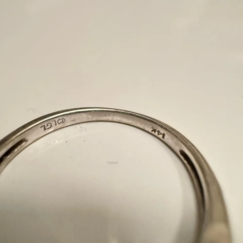 Diamond band 14k gold - Image 6