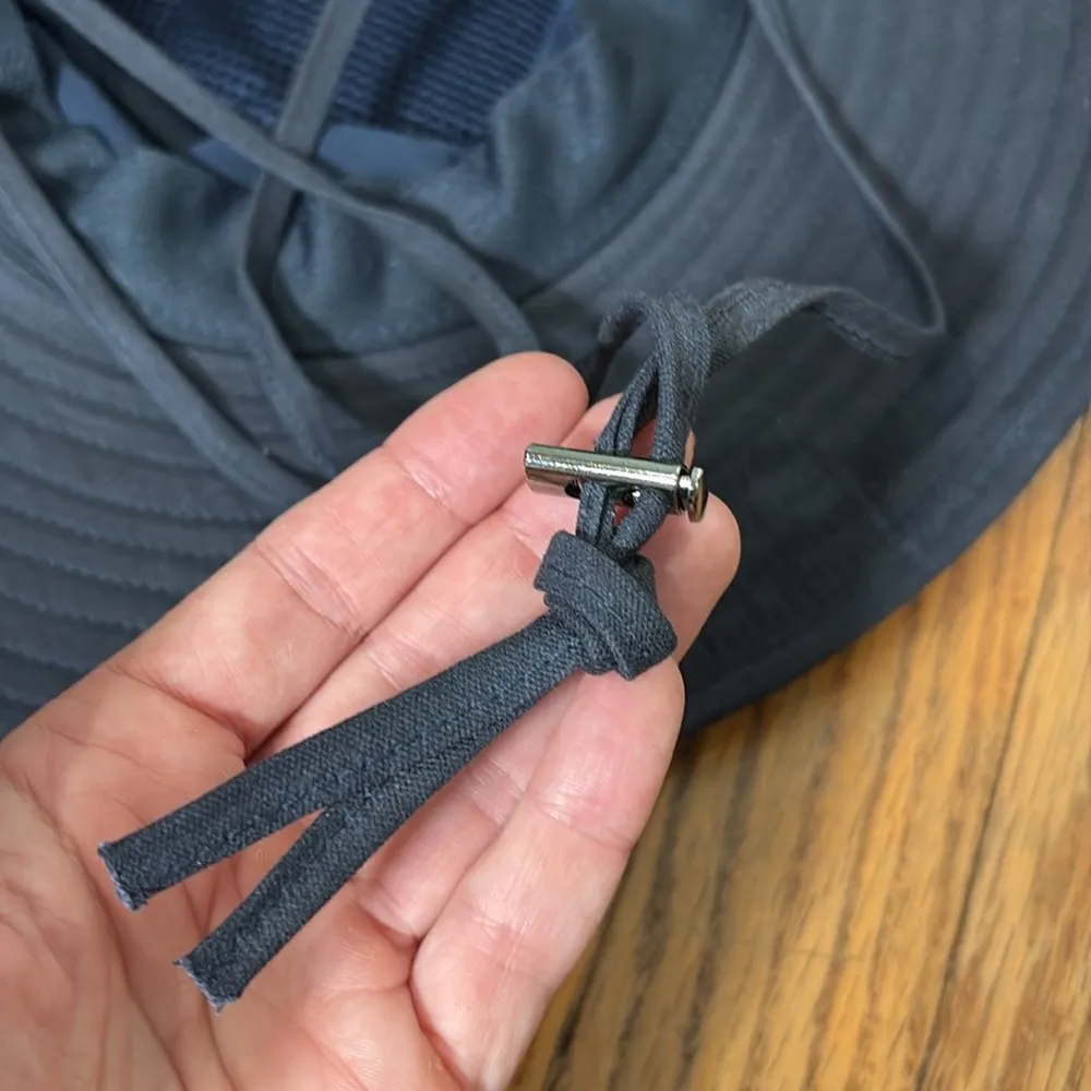 Coolibar‎ Charlie Cotton Bucket Hat Blue size L/XL NWT UPF 50+ Unisex - Image 6