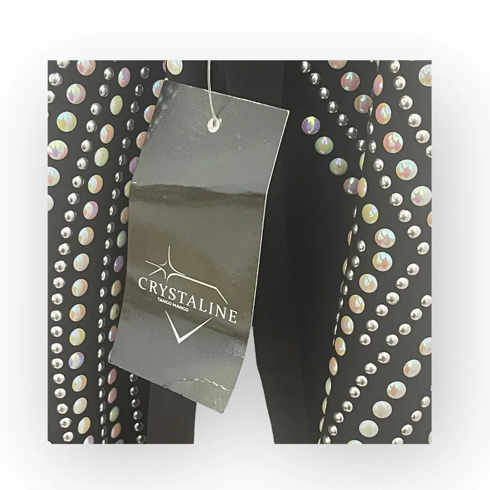 new Crystaline by Tango Mango ✵ Swarovski Crystal Elements Tunic Top ✵ Black ✵ S - Image 8