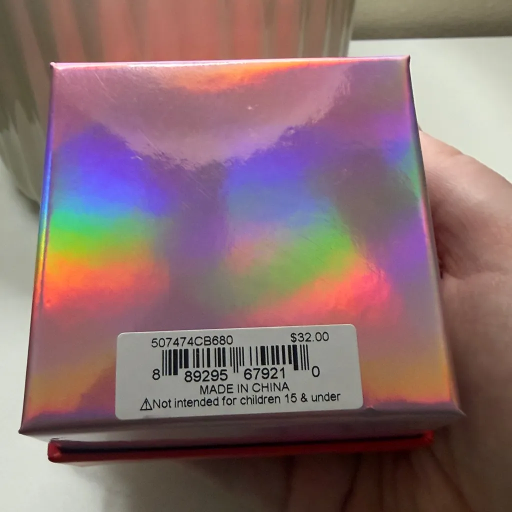 Betsey Johnson Pink Heart Earrings - Image 4